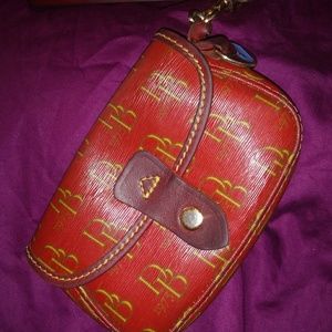 Dooney&Bourkes make up bag/ wristlet